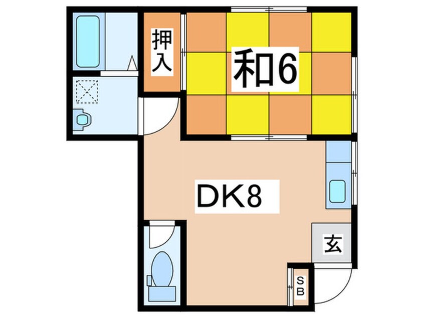 間取図 ハイハーヴェスト