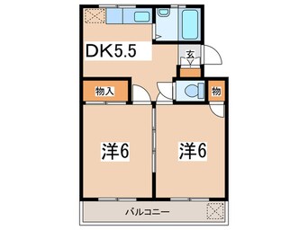 間取図 メゾン広田Ⅰ