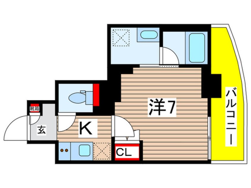 間取図 プライムアーバン菊川