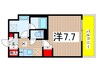 プライムアーバン菊川 1Kの間取り