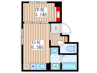 間取図 SUNBRIGHT GINZA EAST