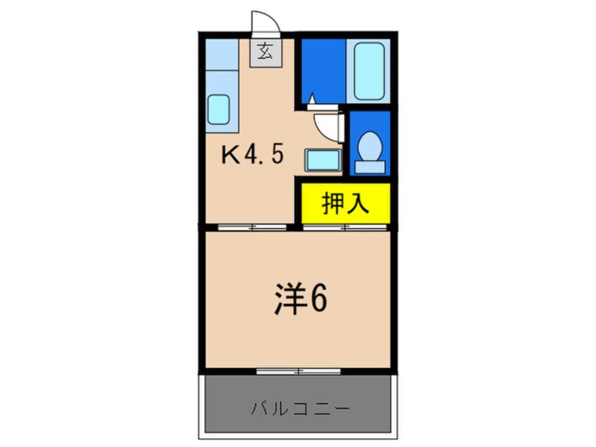 間取図 山元ハイツ