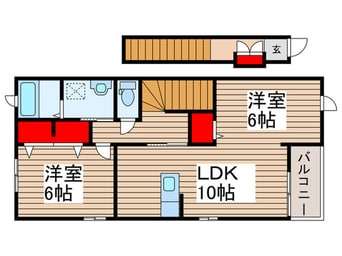 間取図 ベルソレイユ
