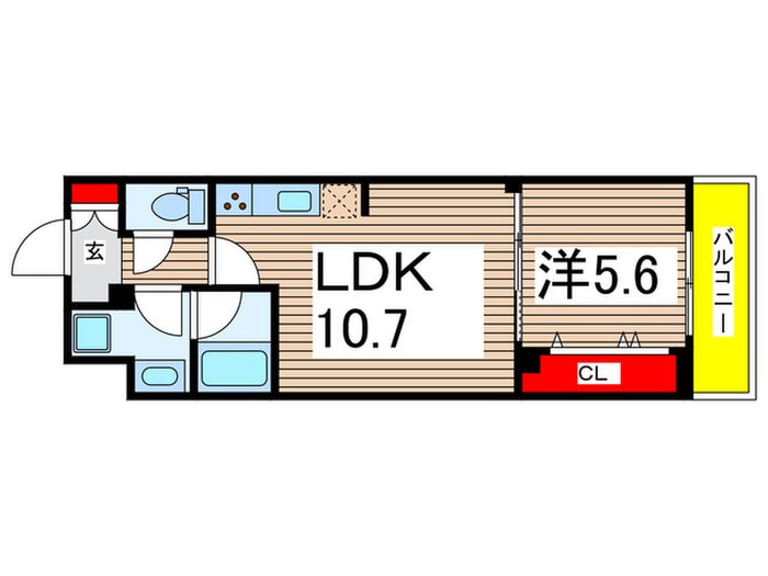 間取り図 プライマルフロント菊川