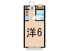 ｷｿ-ﾋﾞｸﾄﾘｱﾏﾝｼｮﾝ自由が丘 1Rの間取り