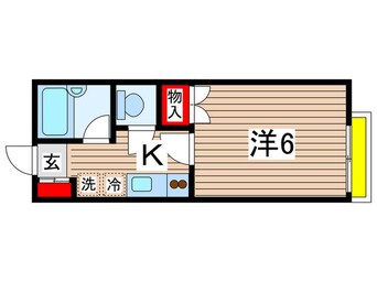 間取図 ガ－デン国立