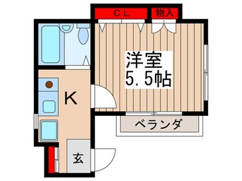 間取図 ビラシェルタ－Ⅱ