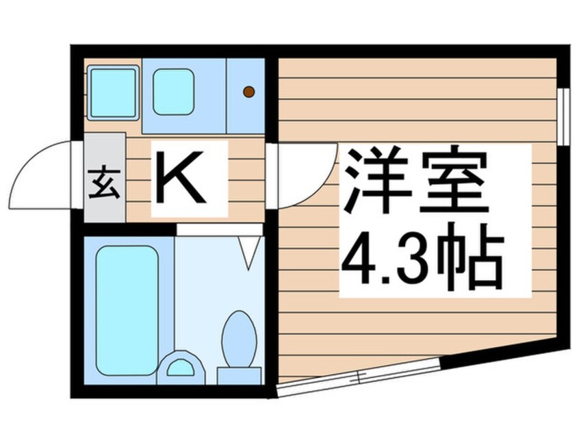 間取図 ステラ北千住