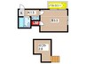 レオパレスT＆Y稲田堤 1Kの間取り