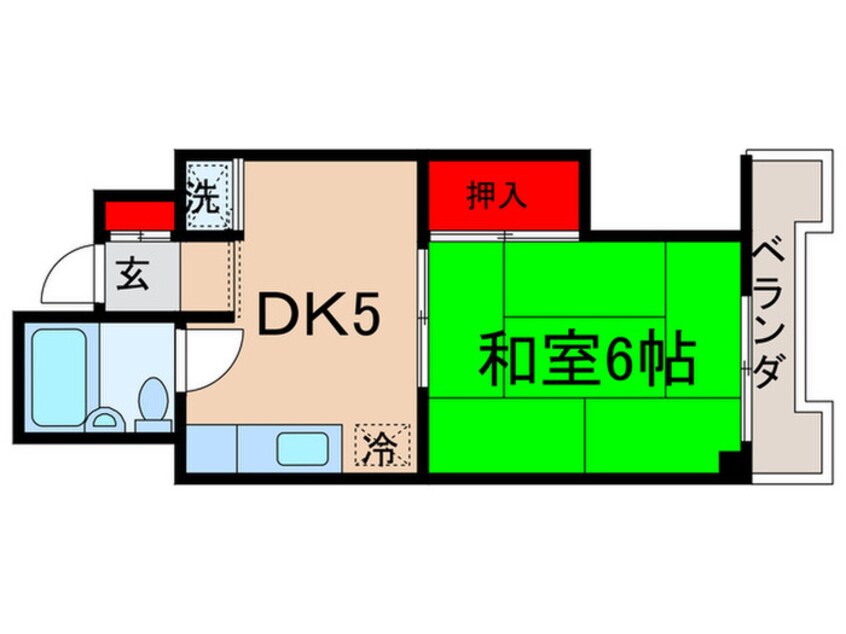 間取図 シルクビル