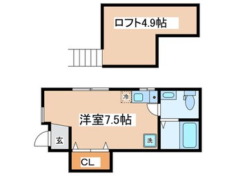 間取図 シャイン・ステージ東長崎