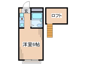 間取図 ルミネール第６