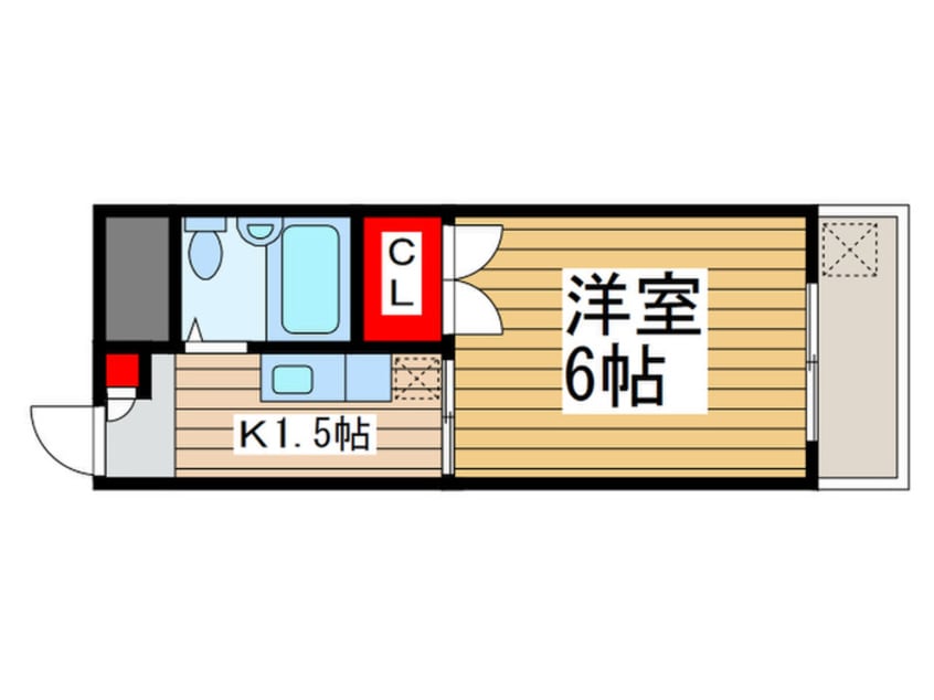 間取図 ハイツやすらぎ