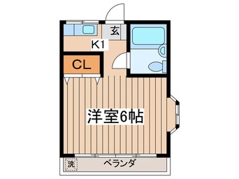 間取図 メゾン東洋Ⅲ