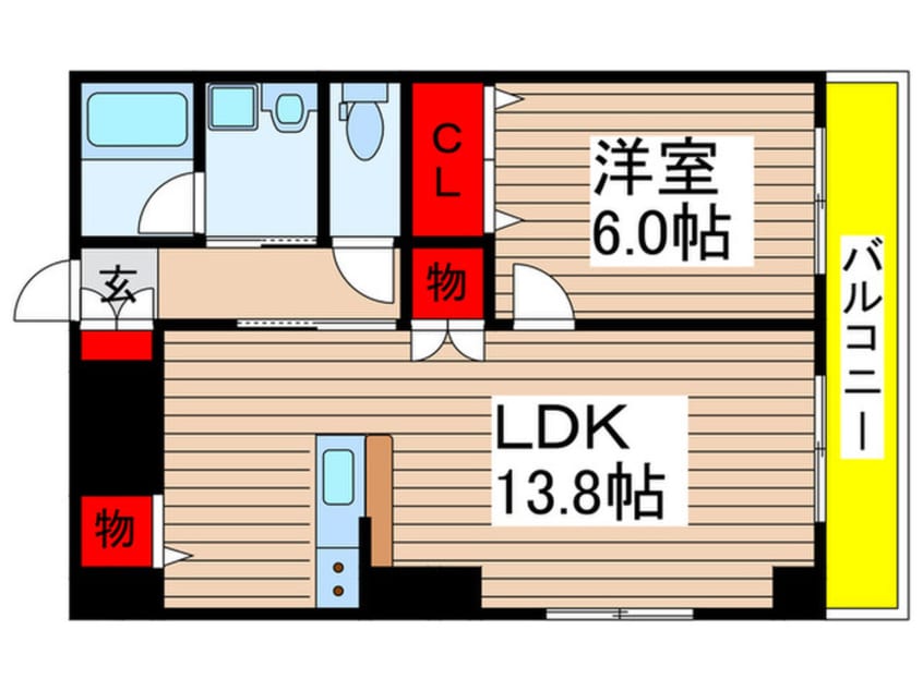 間取図 SKビル壱番館