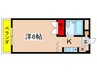 ヴュ－ヒル 1Kの間取り