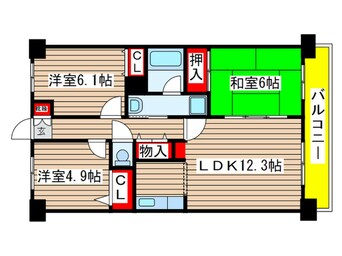 間取図 エスペランサ白子壱番館