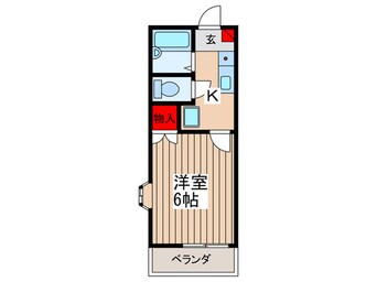 間取図 ラデヴィーナ蓮田