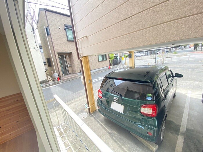 室内からの展望 ハイツ村上