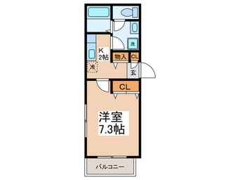 間取図 Ｕメゾン新蒲田