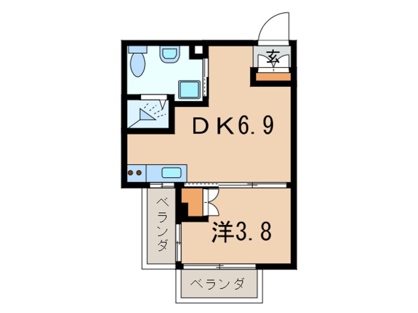 間取図 ヴィッラ・オペラ