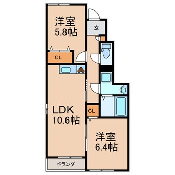 間取図 アスピリアエミネンスⅡ