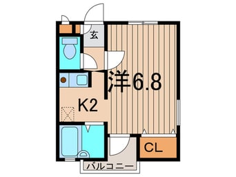 間取図 ＦＫコ－ポ