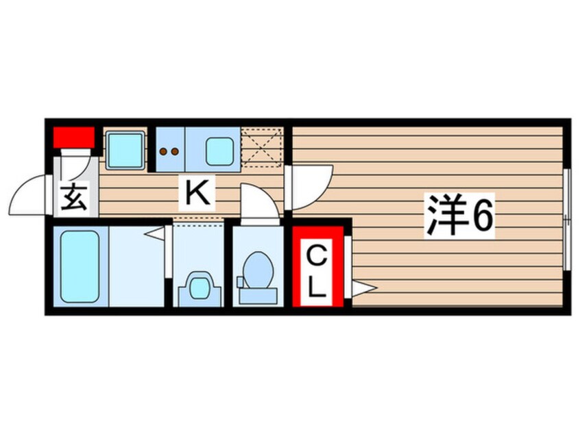 間取図 サンライズ西千葉