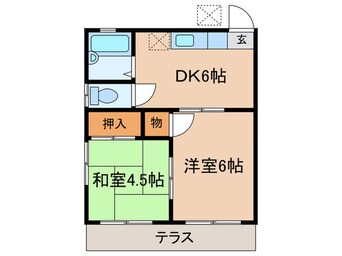 間取図 シムラハイツ