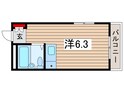 富士見マンションの間取図