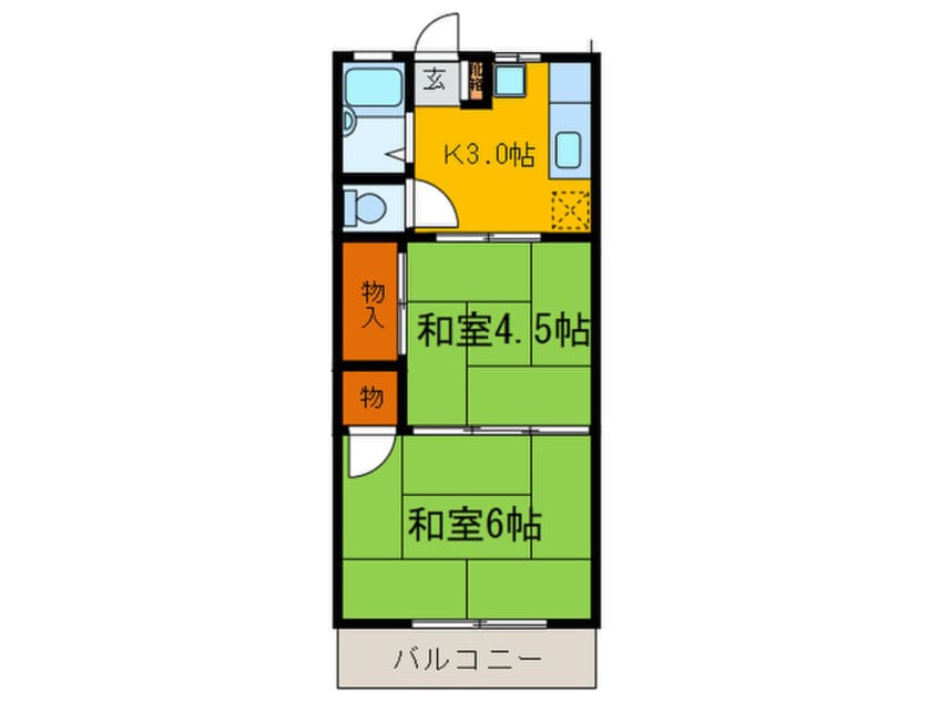 間取図 富士見ハイツ