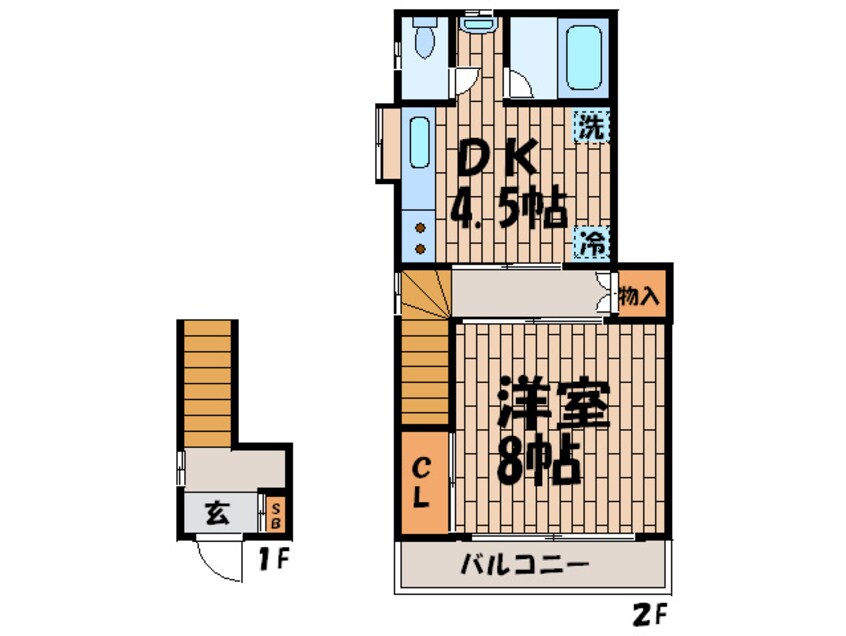 間取図 浅野ハウス