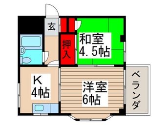 間取図 小林ハイツ