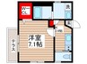 リリエンハイム 1Kの間取り