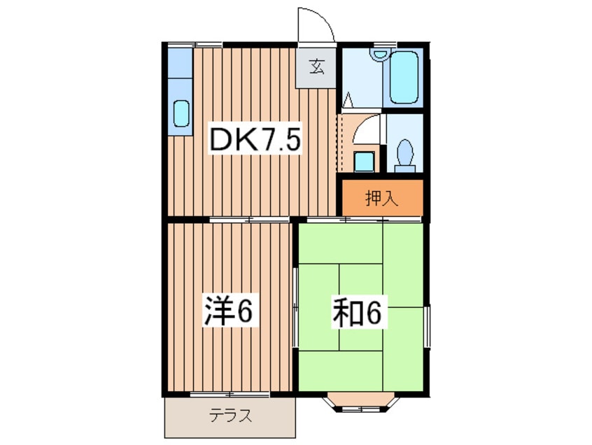 間取図 ハイム光陽