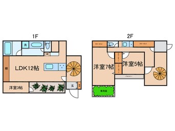 間取図 エスペランサ府中28