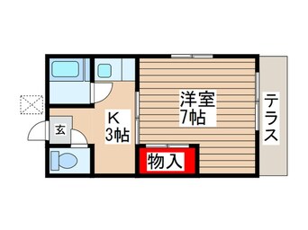 間取図 宝住荘