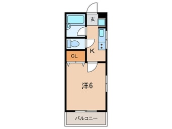 間取図 エクセルハイツ