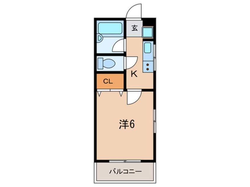 間取図 エクセルハイツ