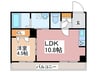 branche弐番館 1LDKの間取り