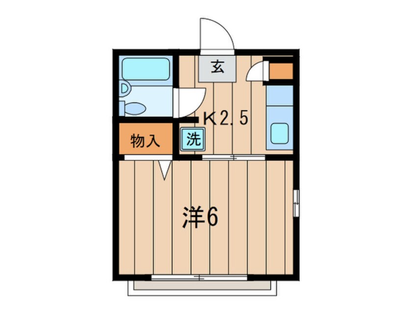 間取図 サンパレス