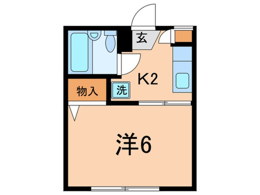 間取図 サンパレス