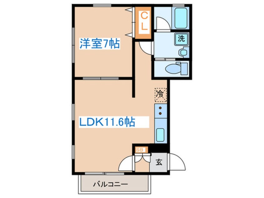 間取図 ツインハウス富紀