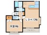 秦野GARDEN　HILLS 1LDKの間取り