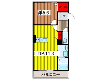 間取図 ル・ブルエ