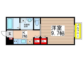 間取図 ラメール東金