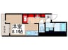 ＬｉｆｅＢｕｄｄｙ上福岡 1Rの間取り
