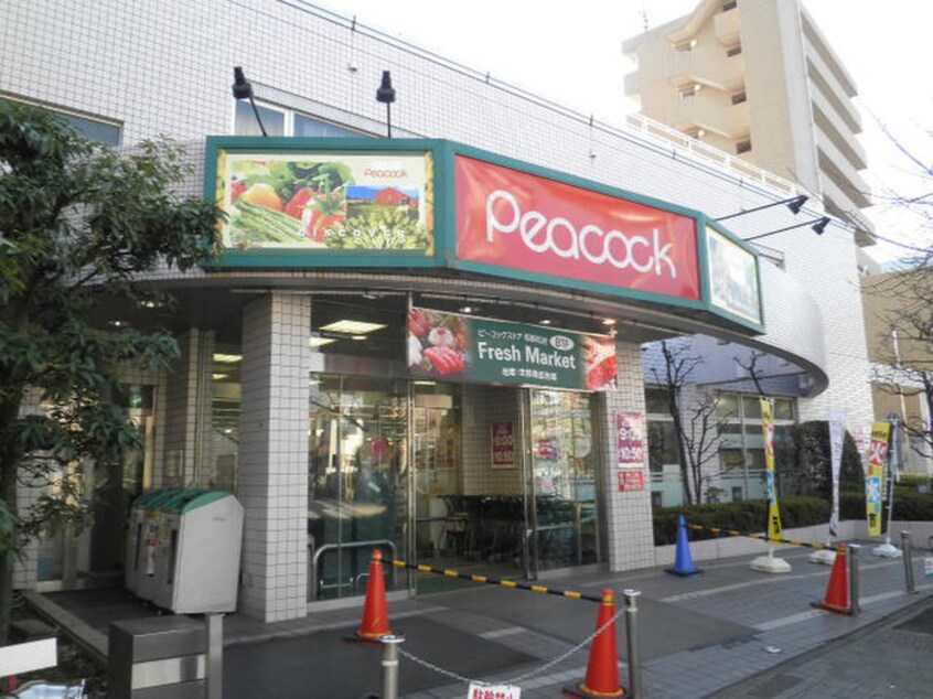 ピーコックストア桜新町店(スーパー)まで734m アルカディア駒沢