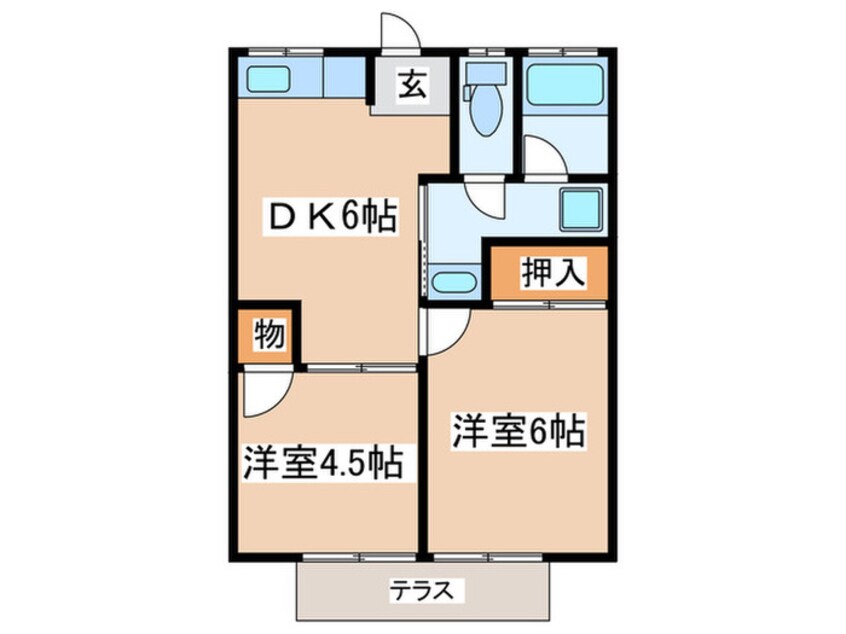 間取図 根岸ハイツ