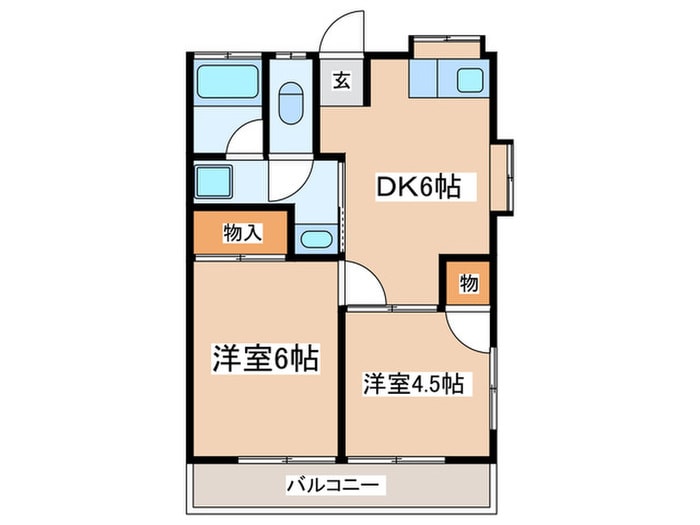 間取り図 根岸ハイツ